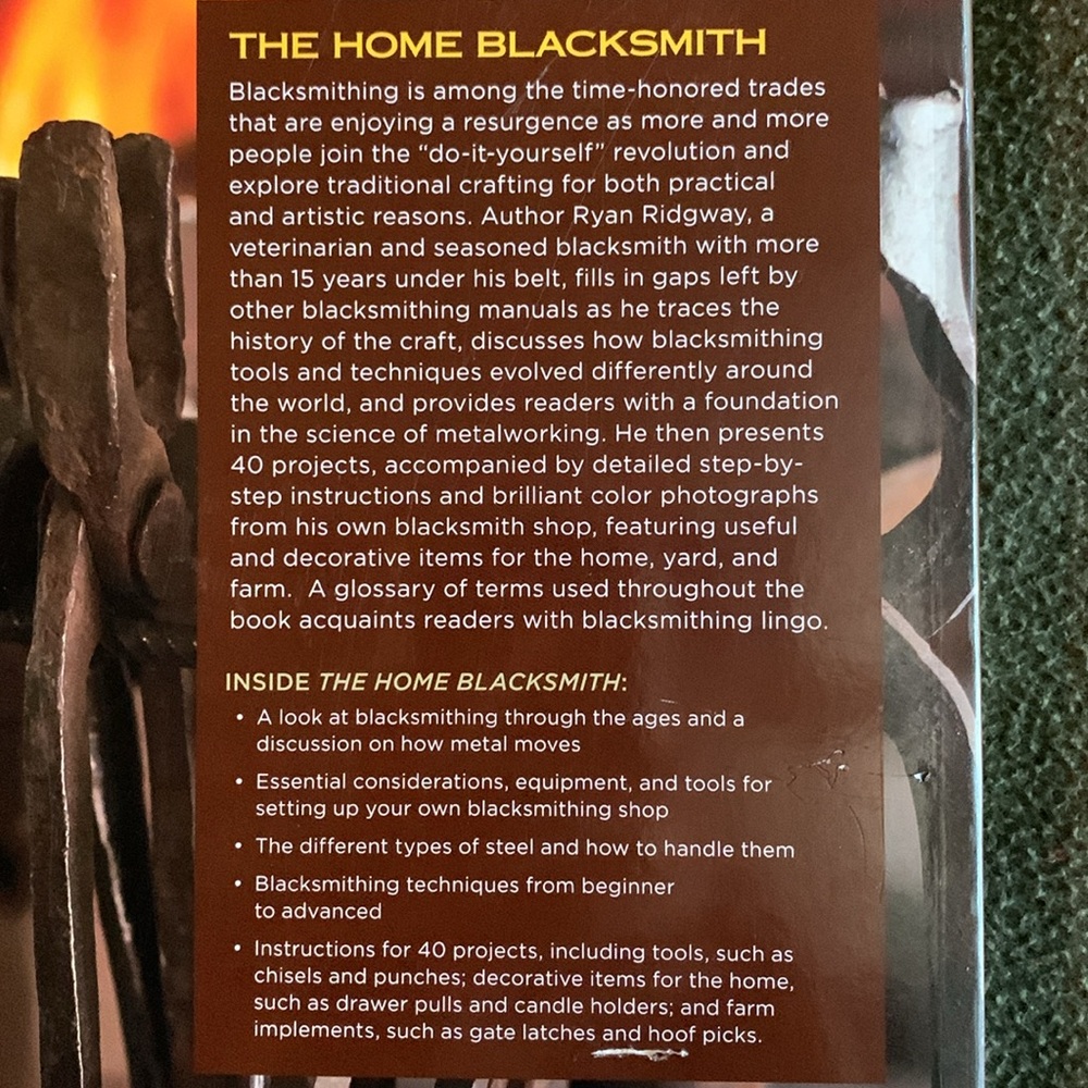 The Home Blacksmith by Ryan Ridgway, DVM - Picture 3 of 4